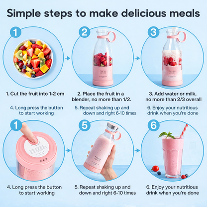 Portable Super Fruit Blender